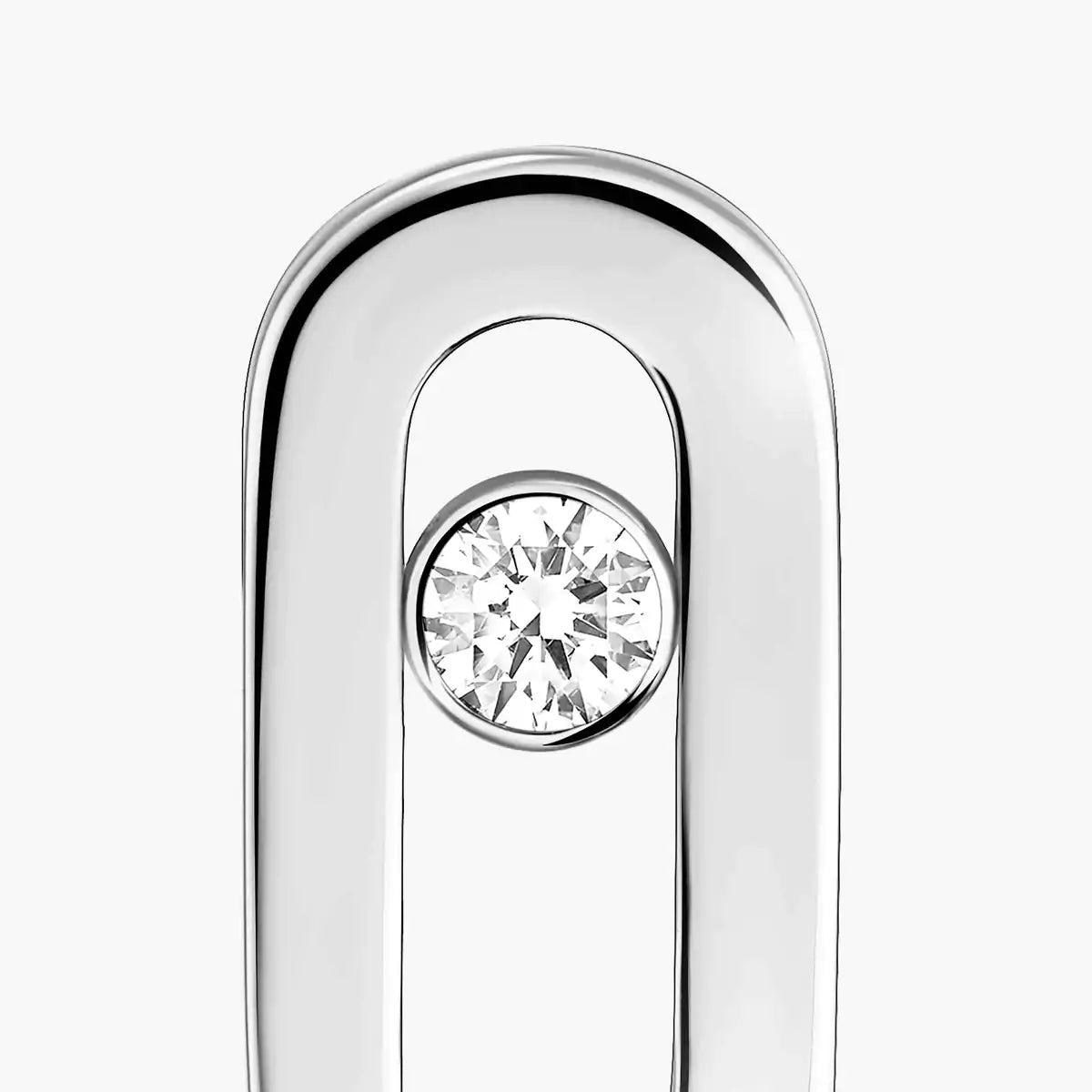 [Elara]MOVE UNO DIAMOND STUD EARRINGS