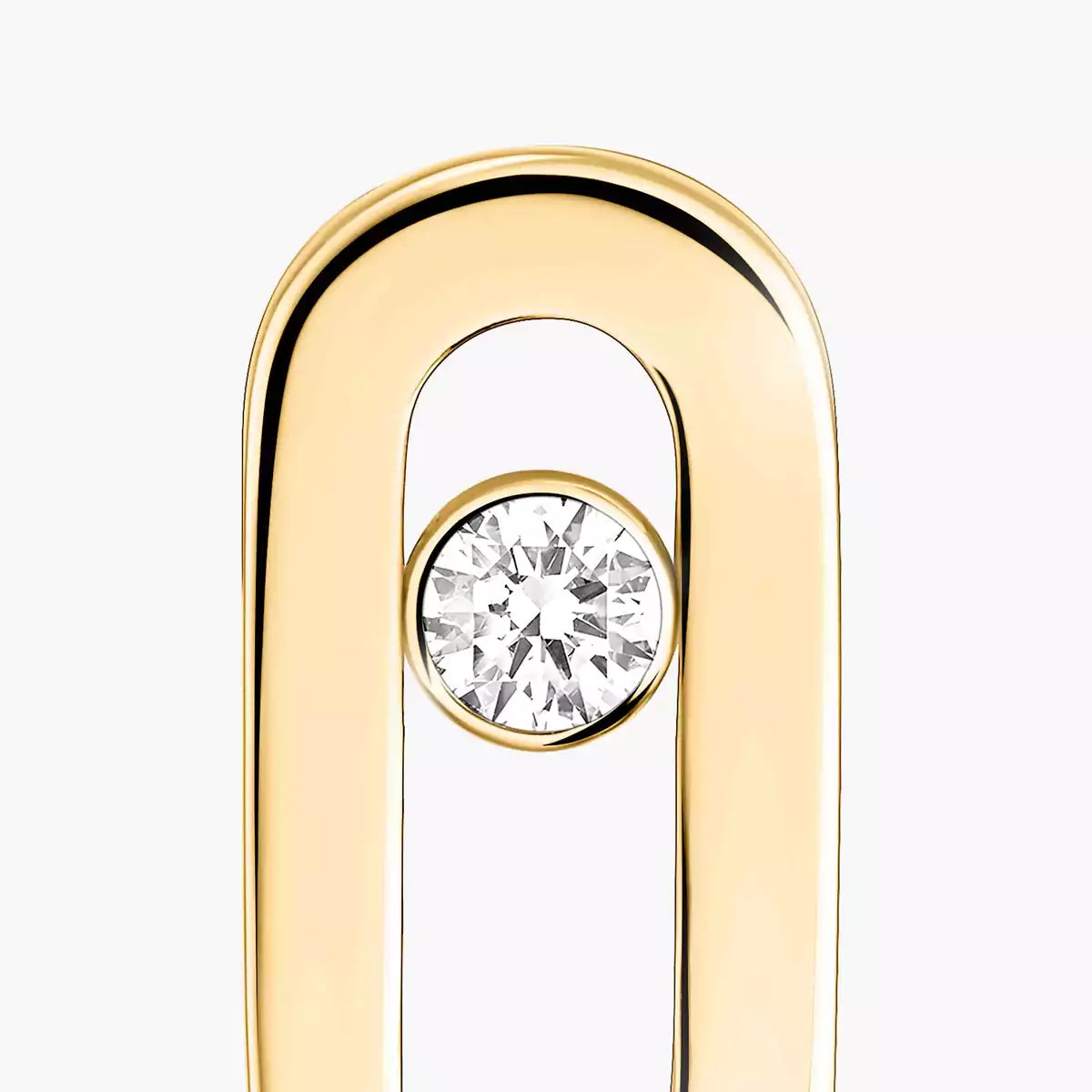 [Elara]MOVE UNO DIAMOND STUD EARRINGS
