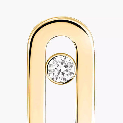 [Elara]MOVE UNO DIAMOND STUD EARRINGS