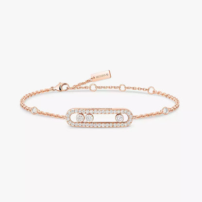 [Elara]PAVÉ BABY MOVE DIAMANTARMREIF