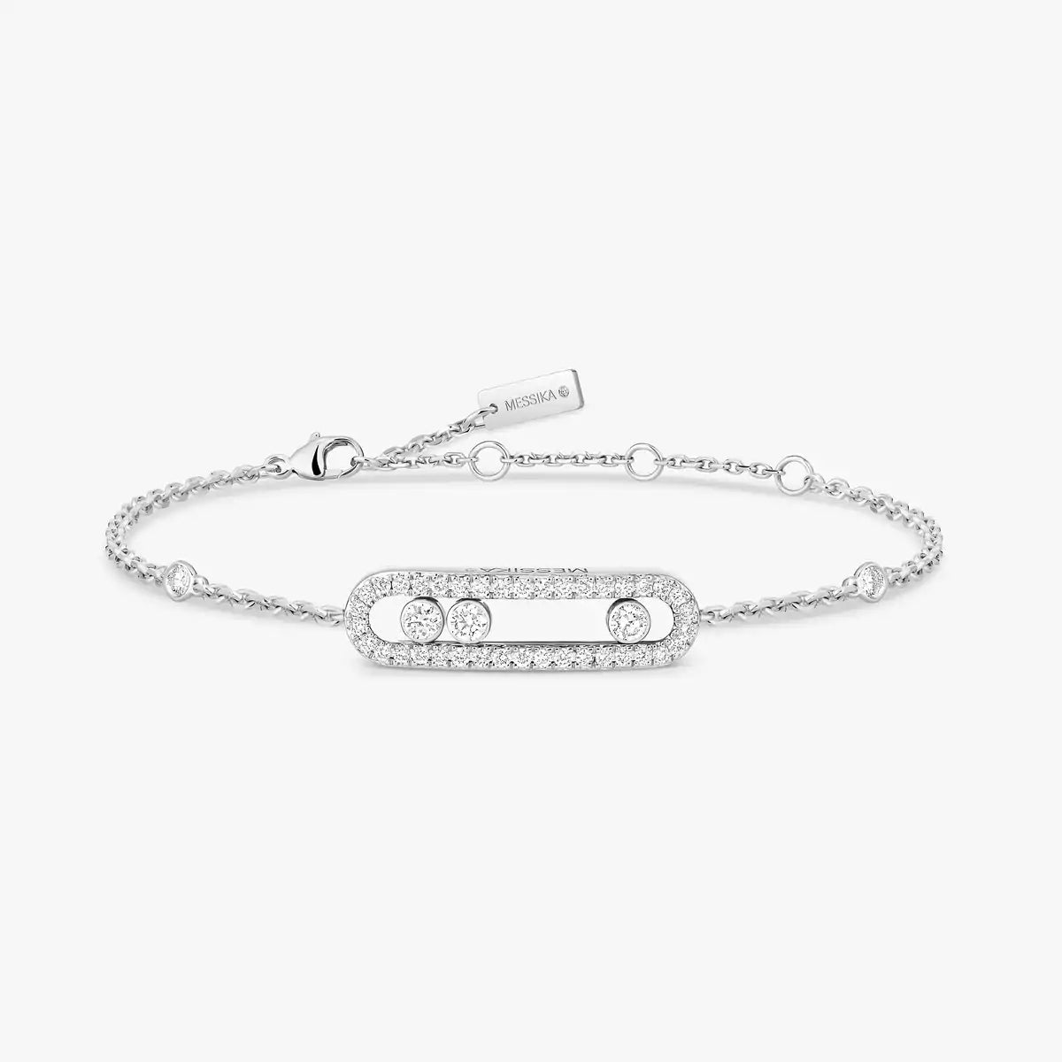 [Elara]PAVÉ BABY MOVE DIAMANTARMREIF