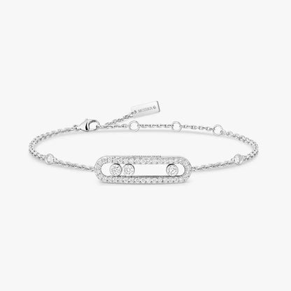 [Elara]PAVÉ BABY MOVE DIAMANTARMREIF