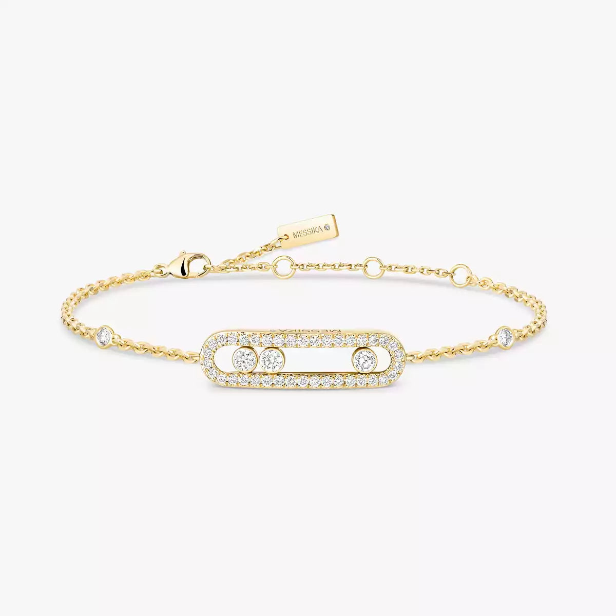[Elara]PAVÉ BABY MOVE DIAMANTARMREIF