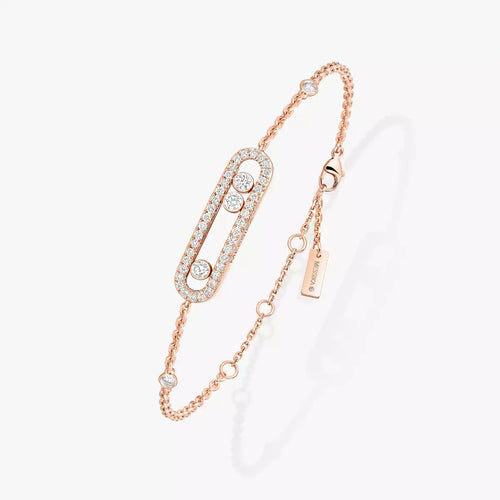 [Elara]PAVÉ BABY MOVE DIAMANTARMREIF