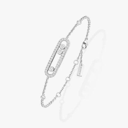 [Elara]PAVÉ BABY MOVE DIAMANTARMREIF
