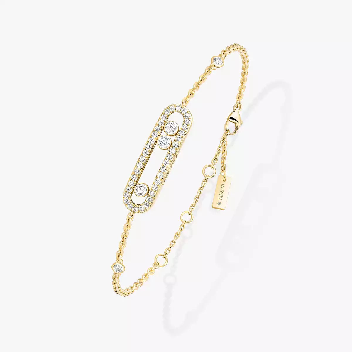 [Elara]PAVÉ BABY MOVE DIAMANTARMREIF