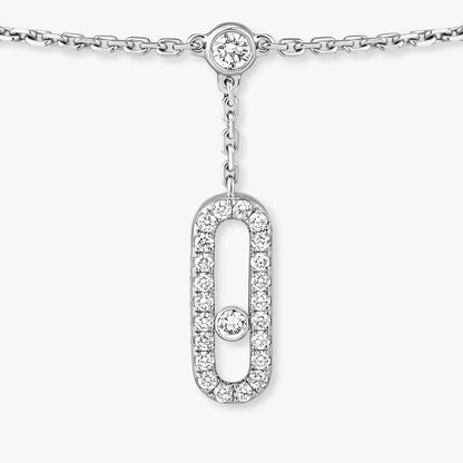 [Elara]MOVE UNO PAVÉ DIAMOND ANKLE BRACELET