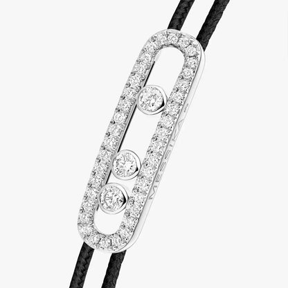 [Elara]CARE(S) PAVÉ CORD BRACELET