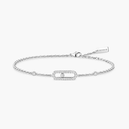 [Elara]MOVE UNO DIAMOND BRACELET