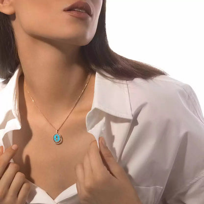 [Elara]LUCKY MOVE DIAMOND HALSKETTE