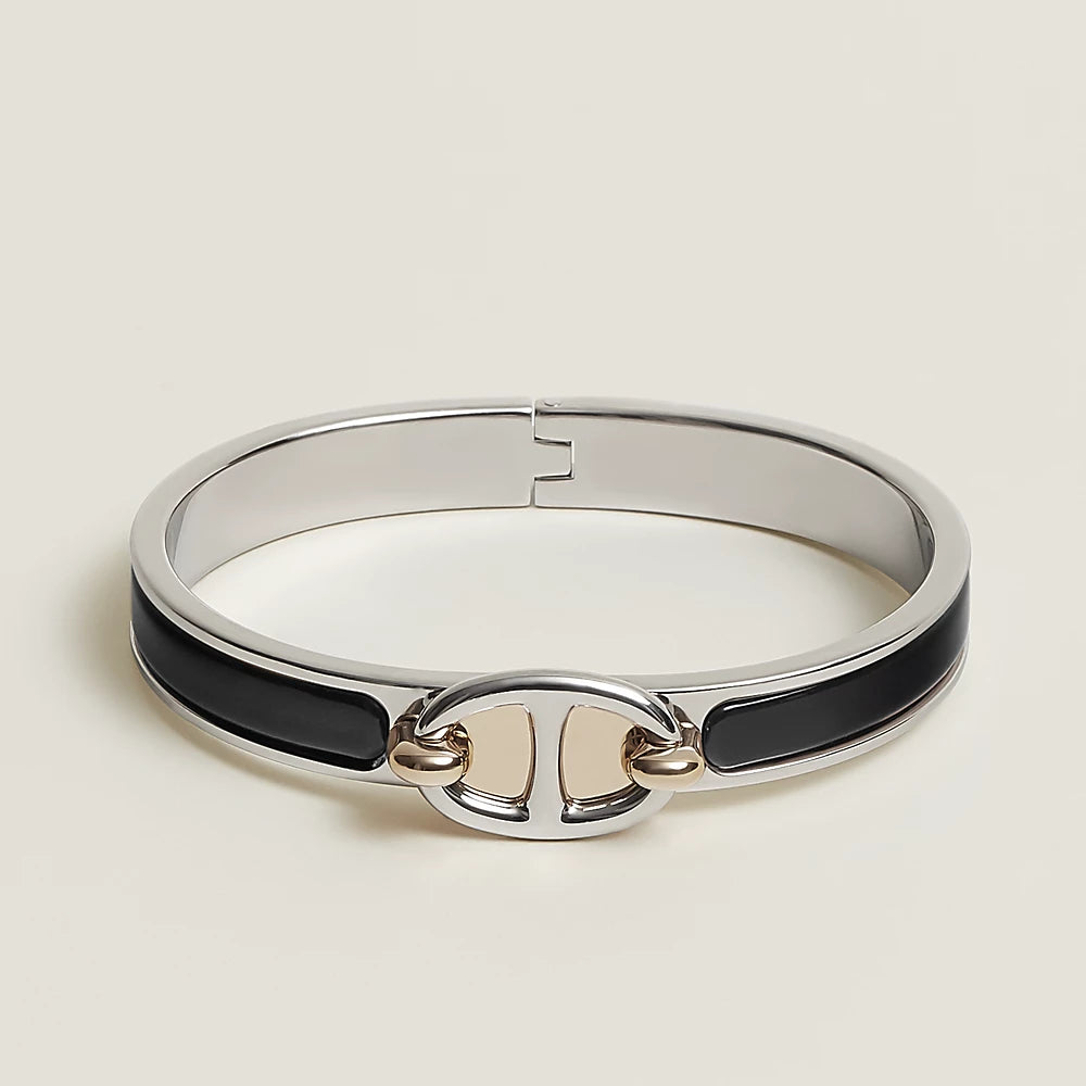 [Elara]CLIC CHAINE SILVER BRACELET