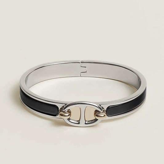 [Elara]CLIC CHAINE SILVER BRACELET