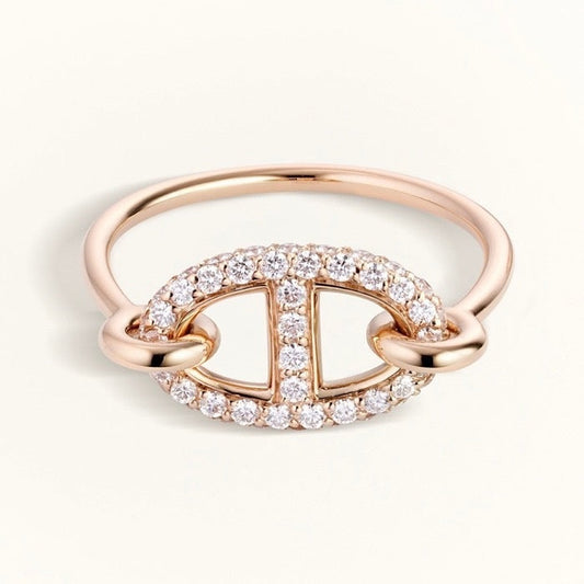 [Elara]RONDE KLEINER DIAMANTRING