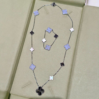 [Elara]ABNEHMBARES 15-KLEEBLATT-STATEMENT-SET - LILA CHALZEDON & LASER