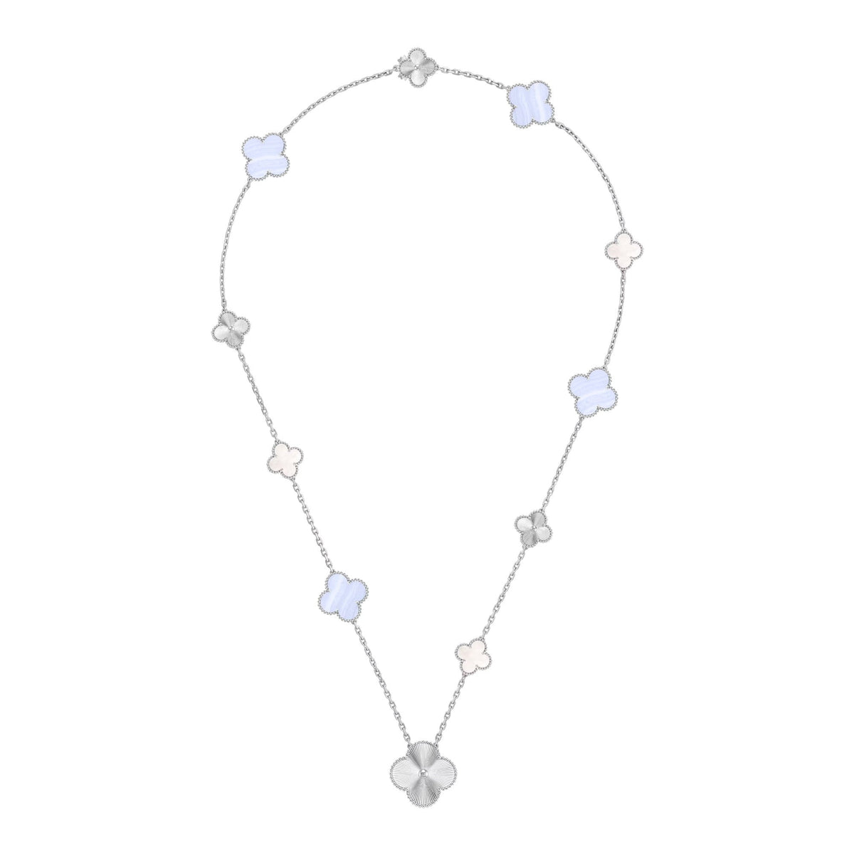[Elara]ABNEHMBARES 15-KLEEBLATT-STATEMENT-SET - LILA CHALZEDON & LASER